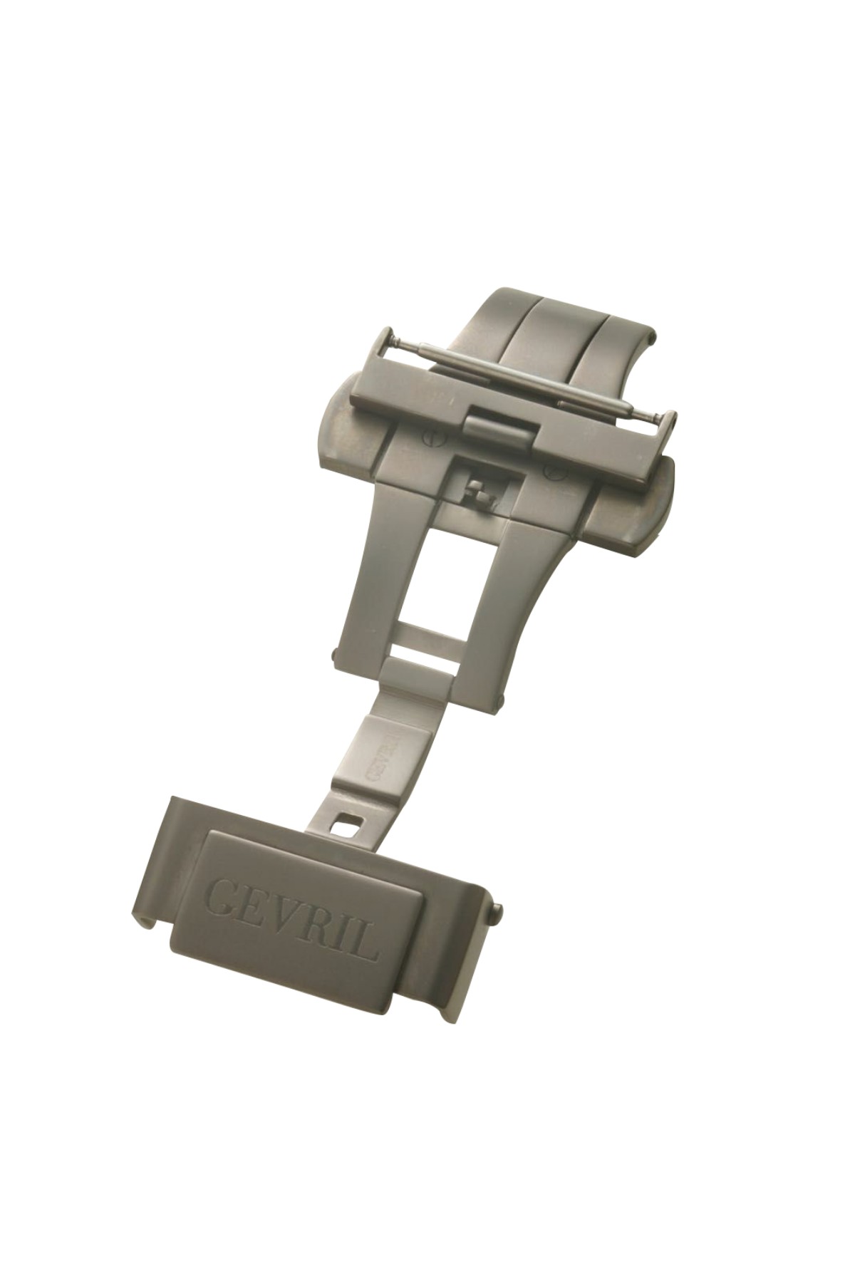 Double Butterfly buckle in Titanium Grade 2