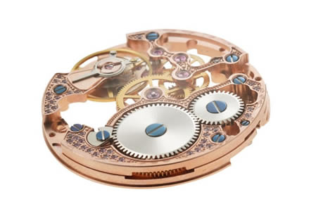 Stone Setted and skeletonized movement