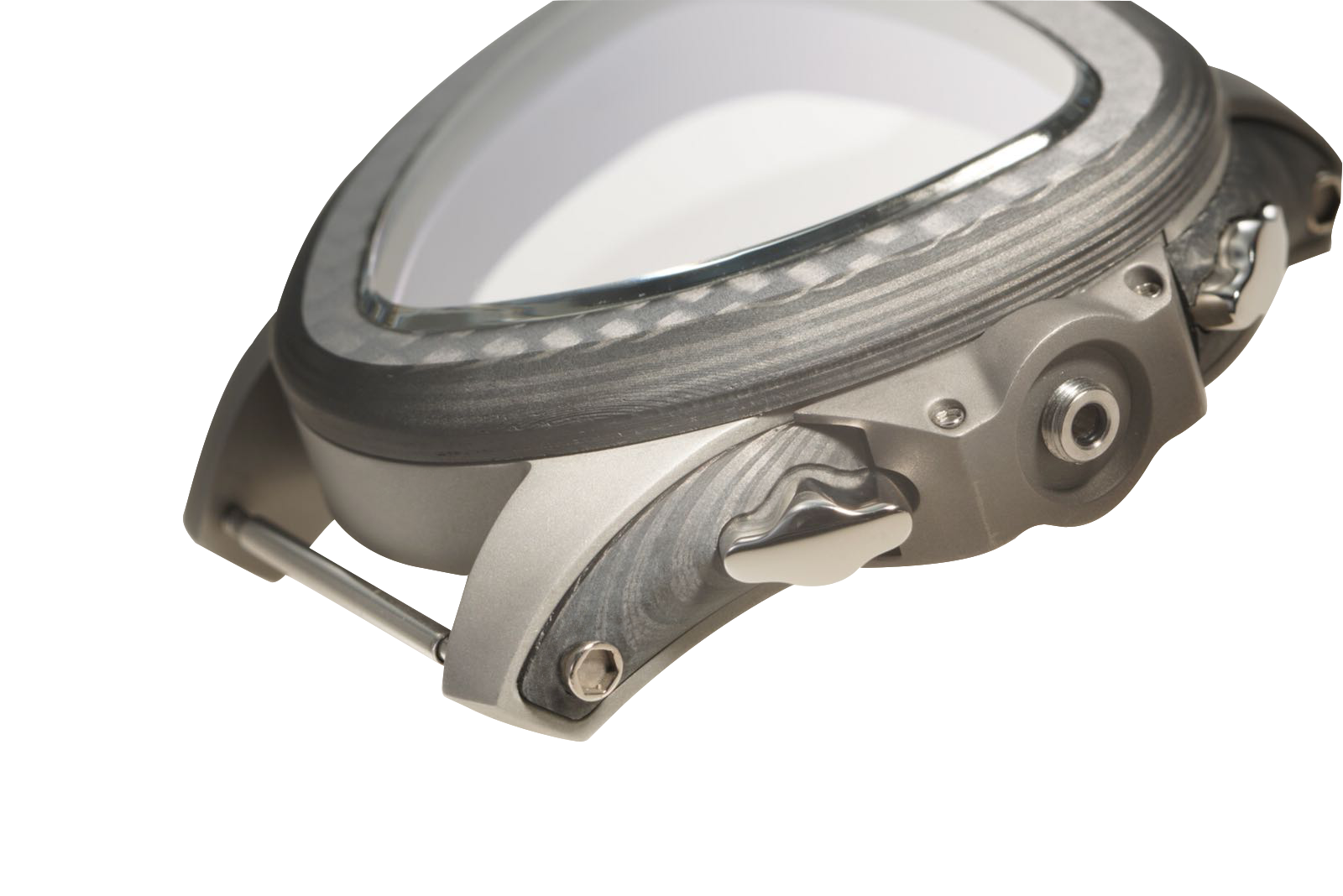 Carbon fiber mixed with Titanium Grade 5