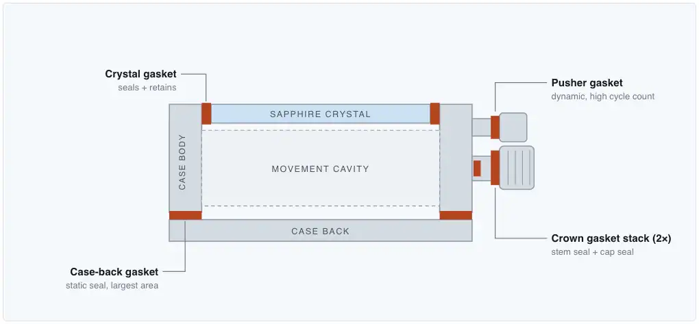 How Does a Watch Gasket Work?
